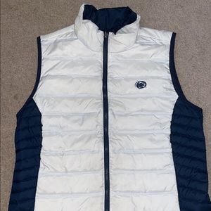 Penn State Columbia reversible puffer vest